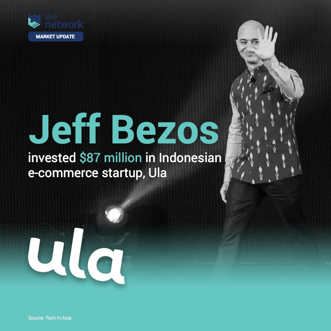 Ula one of Indonesias leading Ecommerce B2B player received 87 million Series B funding recently.